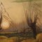 Italienischer Künstler, Landschaft im Impressionismus, 1960, Öl auf Holz, gerahmt 3