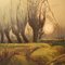 Italienischer Künstler, Landschaft im Impressionismus, 1960, Öl auf Holz, gerahmt 6