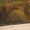 Artista italiano, Paesaggio in stile impressionista, 1960, Olio su tavola, con cornice, Immagine 11