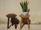 Vintage Pine Stools, 1970s, Set of 2, Image 5