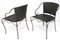 Wrought Iron Anatol Chairs attributed to Gunther Lambert, 1990s, Set of 8 8