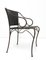 Wrought Iron Anatol Chairs attributed to Gunther Lambert, 1990s, Set of 8, Image 4