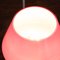 Vintage Italian Fuchsia Mushroom Lamp in Murano Glass 11