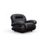 Set of Italian Leather Armchairs in the style of Mario Bellini, 1970s 2