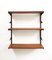 Mid-Century Wall Shelf in Teak, 1960s, Image 1