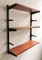 Mid-Century Wall Shelf in Teak, 1960s 5