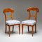 Biedermeier Shovel Chairs in Cherry, Southern Germany, 1820s, Set of 2, Image 1