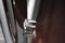 Sillas Cantilever de cuero Saddle marrón oscuro de Linea Veam, años 80. Juego de 4, Imagen 16