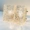 Glass Wall Lamps attributed to J.T. Kalmar, Austria, 1950s, Set of 2 2