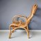 Italian Rattan Lounge Chair, 1960s 10