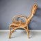 Italian Rattan Lounge Chair, 1960s, Image 10