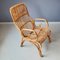 Italian Rattan Lounge Chair, 1960s 5