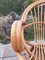 Butaca giratoria vintage de bambú, Imagen 2