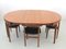 Mesa de comedor escandinava Mid-Century moderna de teca atribuida a Hans Olsen de Frem Røjle, 1964. Juego de 5, Imagen 5