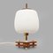 Table Lamp in Brass and Opaline Glass, 1950s, Image 5