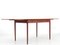 Skandinavischer Schreibtisch aus Teak mit 2 Klappen, Hans Wegner zugeschrieben, 1950er 3