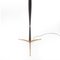 Floor Lamp with Brass Base and Parchment Lampshade, 1950s, Image 7