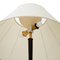Floor Lamp with Brass Base and Parchment Lampshade, 1950s 6