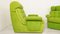 Modular Sofa in Green Ribbed Velvet, 1970s, Set of 5, Image 7
