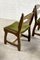 Dining Chairs in Wood and Fabric attributed to Guillerme Et Chambron, 1950s, Set of 6 5