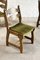 Sedie da pranzo in legno e tessuto attribuite a Guillerme Et Chambron, anni '50, set di 6, Immagine 3