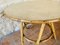 Tavolino Mid-Century in bambù e vimini, anni '60, Immagine 8
