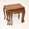 Nesting Tables in Burr Walnut, 1930s, Set of 3, Image 2