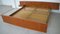 Mid-Century Danish Teak Floating Bed from Sannemans, Image 8