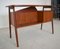 Small Danish Teak Desk by Gunnar Nielsen for Tibergaard, 1960s 10