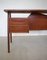 Small Danish Teak Desk by Gunnar Nielsen for Tibergaard, 1960s 5