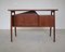 Small Danish Teak Desk by Gunnar Nielsen for Tibergaard, 1960s, Image 11