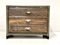 Industrial Metal and Pine Cabinet, 1960s, Image 1