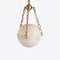 Small Elissa Alabaster Pendant from Pure White Lines 5