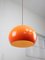 Orange Jolly Pendant Lamp by Luigi Massoni for Guzzini, 1970s 2