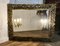 Großer französischer gotischer Vergoldeter Spiegel mit Doppelwandleuchten, 1890er 4