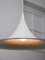 Danish White Trumpet Pendant Lamp attributed to Claus Bonderup & Torsten Thorup 6