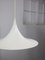 Danish White Trumpet Pendant Lamp attributed to Claus Bonderup & Torsten Thorup, Image 4