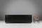 Mid-Century Minimalistic Black Lacquered Sideboard, Belgium, 1960s, Image 3