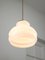 Mid-Century Italian Brass and Opaline Pendant Lamp, 1950s 7