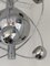 Italian Satellite Sputnik Chandelier in Metal & Chrome attributed to Reggiani, 1970s, Image 7