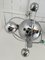 Italian Satellite Sputnik Chandelier in Metal & Chrome attributed to Reggiani, 1970s 11