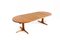 Vintage Danish Round Extendable Dining Table Teak, 1960s, Image 6