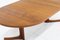 Vintage Danish Round Extendable Dining Table, 1960s, Image 6