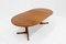 Vintage Danish Round Extendable Dining Table, 1960s 2