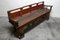 Early 20th Century Carved and Painted Chinese Bench, 1890s 6