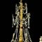Lampadario Luigi XVI in legno intagliato e dorato, fine '700, Immagine 7