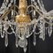 Louis XVI Chandelier in Carved and Gilded Wood, Late 1700s 6