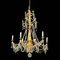 Louis XVI Chandelier in Carved and Gilded Wood, Late 1700s, Image 2