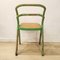 Curved Bentwood and Wicker Chair, 1970s 5