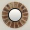 Ceramic Round Mirror by Roger Capron, France, 1970s, Image 1